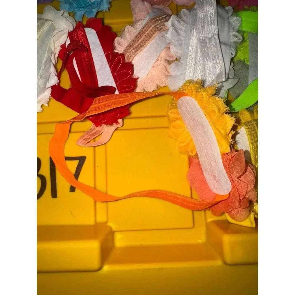 15 baby girl flower head bands B18